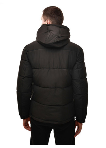 Чорна зимня куртка зимова чоловіча TE