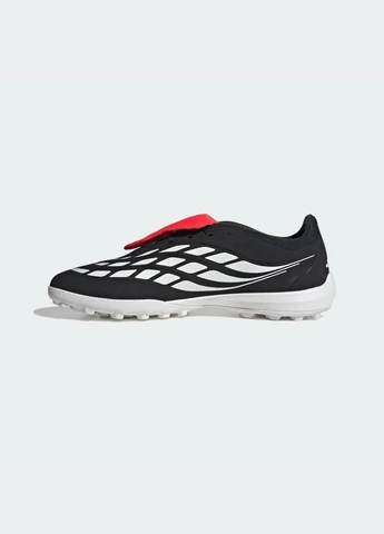 Чорні літні бутси predator league fold-over tongue turf football adidas