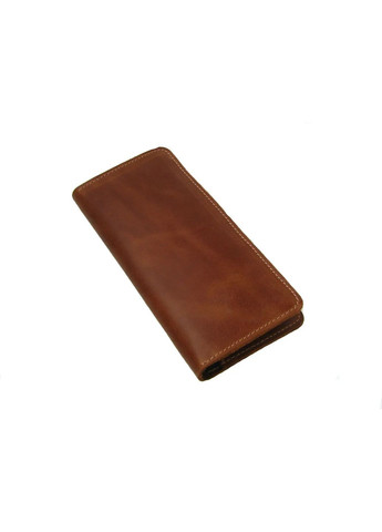 Женский тонкий кожаный кошелек купюрник лонгер из натуральной кожи светло GS (329150502)