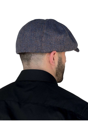 Кепка восьмиклинка гаврош синяя в ёлочку (SC50352) Shlyapka (295922863)