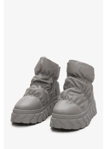 Серые дутики, цвет серый Estro