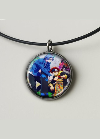 Набір підвіска (кулон) та брелок Аніме Скейт Нескінченність #05 (подарунковий набір) No Brand (332633140)