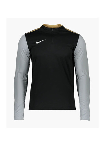 Кофта мужская Academy Pro 24 Drill Top Black/Grey Nike (364662673)