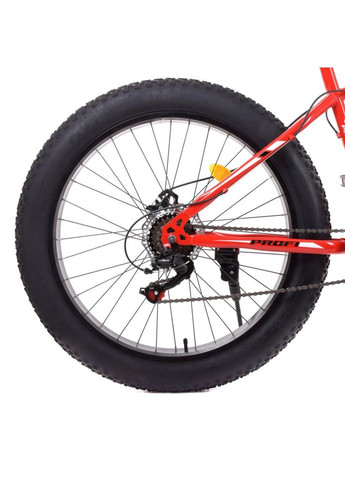 Велосипед підлітковий PROFI EB26POWER 1.0 S26.4 червоний No Brand (330134806)