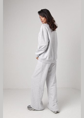 Спортивний костюм з прямими штанами та світшотом Lurex (300363887)