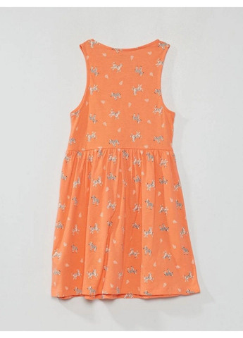 Помаранчева сукня Kiabi (348900212)