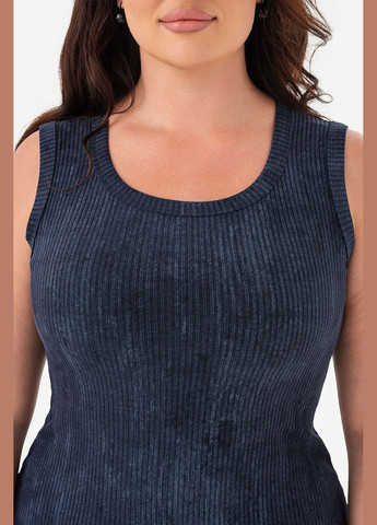 Красное платье mitt-2 темно-синий Garne однотонное