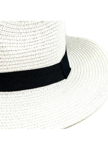 Капелюх федора чоловічий папір білий ТИМІШ 470-934 LuckyLOOK 470-934М (322789976)