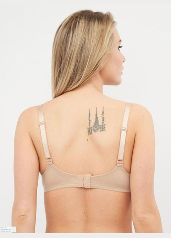 Бежевый бюстгальтер с гладкой чашкой leilive 7100 лейлив размер 70д. Leilieve полиамид