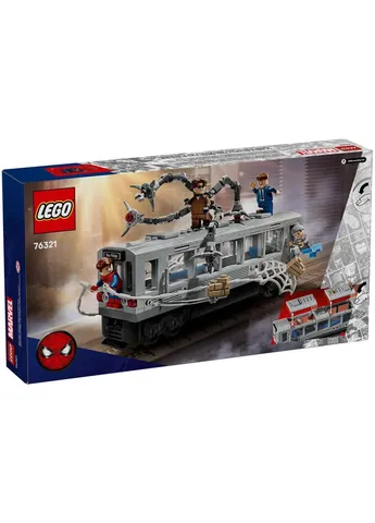 Конструктор Super Heroes Человек-Паук против Дока Ока: Сцена в метро (ek28826) Lego Super Heroes Людина-Павук проти Дока Ока Сцена в м (392042204)