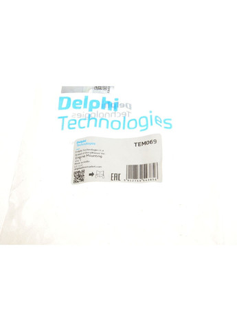 Опора двигателя резинометаллическая RENAULT CLIO II/ESPACE IV/LAGUNA II/VEL SATIS 2000=> REAR TEM069 Delphi (366276249)