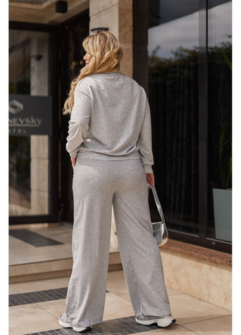 Женский трикотажный костюм со штанами палаццо Fashion (360769355)