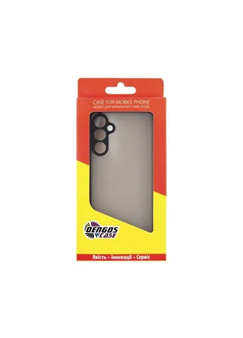 Чохол до мобільного телефона Matte Samsung Galaxy A34 5G (black) (DG-TPU-MATT-119) DENGOS (298344205)