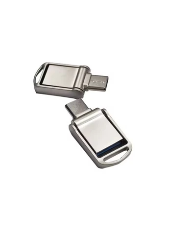 USB флешка 64GB Type-C 2.0 серебристая для хранения данных ProDobro (367834907)