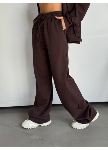 Женский костюм с вышивкой Lacky Girl из премиальной ткани, модель 075 DK/DL Мода без кордонів (355076556)