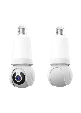Wi-Fi Камера відеоспостереження в патрон E27, Q26 / Вайфай камера спостереження / Відеокамера для дому B&G (370778919)