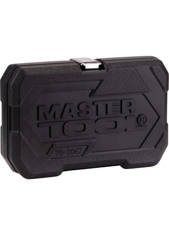 Набор насадок торцевых CrV 1/4" 4-14 мм, 46 шт Master Tool (288187790)