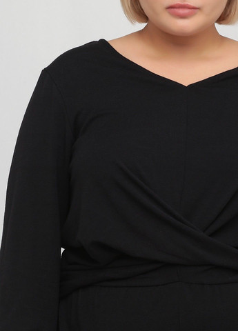 Комбінезон Old Navy однотонний чорний кежуал