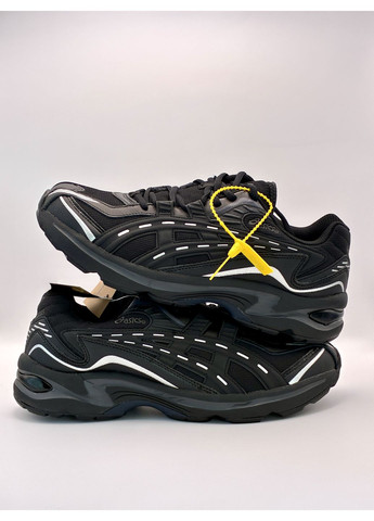 Чорні Осінні кросівки чоловічі asics gel preleus gore-tex termo black асікс гель прелеус No Brand