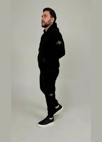 Спортивний костюм Stone Island чорний No Brand (353848818)