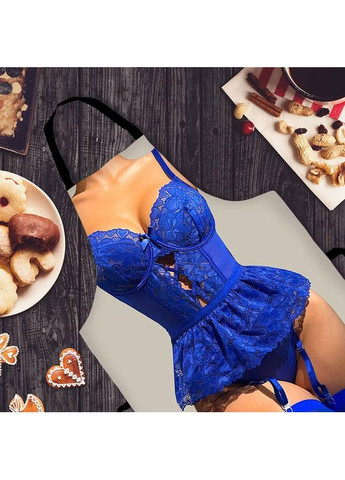 Фартук с дизайном Блестящая Кулинарка Прикольный фартук с принтом размер 80×60 Україна ТД (369657681)