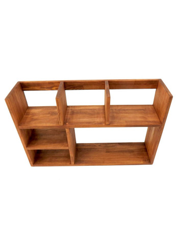 Книжкова полиця настільна з дерева Шолохов 80 савоярді (КПЛ-800715) No Brand (328414277)