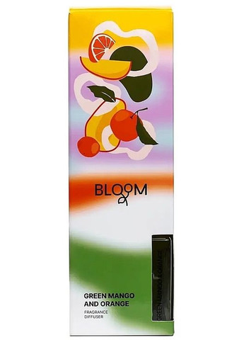 Аромадифузор Reed Diffuser Green Mango And Orange 100ml (1228408-139577) Aroma Bloom (368616367)