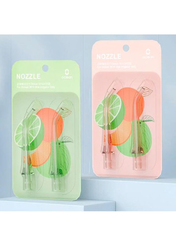 Насадка для іригатора Nozzle N10 for W10 Green (2 шт) (6970810551945) Oclean (370614560)