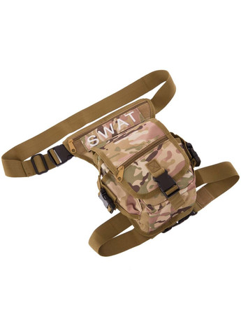 Сумка тактическая на бедро (нейлон, полиэстер 600D, р-р 20х15х8см, Камуфляж Multicam) (ZK-13_Камуфляж Multicam) SP-Sport (361438704)