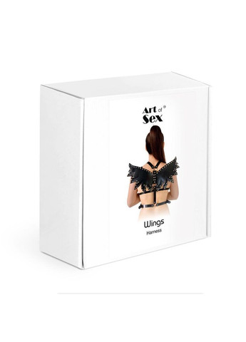 Женская портупея Art of Sex - белая L-2XL, экокожа Wings (328962252)