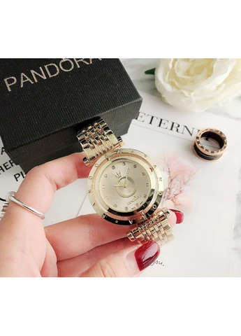 Женские часы в стиле Pandora с вращающимся циферблатом(KS_506) No Brand (383875480)