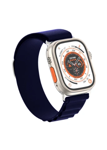 Ремешок Alpina Band для Apple Watch 49/46/45/44/42 (Series 1-3) Dark Blue (ARM74200) ArmorStandart (343050416)