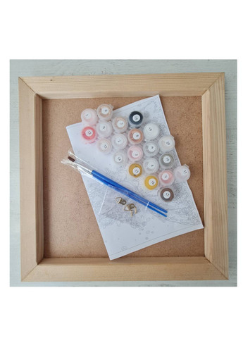 Картина по номерам 30*30 см Ёжик с одуванчиком ArtStory (303700294)