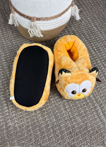 Домашние тапочки Кот Гарфилд с нескользящей подошвой плюшевые My Kigu (367836755)