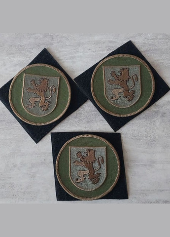 Шеврон Національна Гвардія України Львів (на тканині олива) No Brand (336381728)