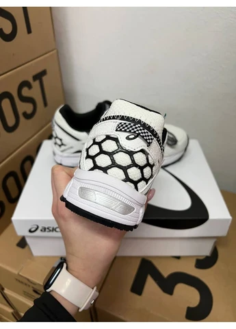 Білі кросівки чоловічі asics gel-kahana 8 white black асікс гель кахано 8 білі демісезон No Brand