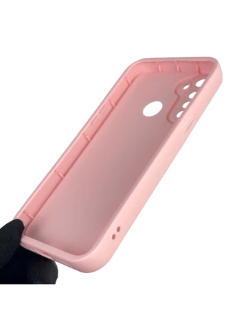 Чехол силиконовый Soft Touch с 3D принтом для 5 розовый (Полная защита камеры) Realme (373670446)