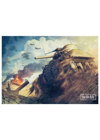 Пазл World of Tanks D-DAY 1000 эл. (5908305247524) GoodLoot World of Tanks D-DAY 1000 ел. (366067940)