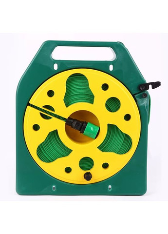 Поливочный шланг в катушке 15 м садовый комплект шланг и пистолет-распылитель с 7 режимами (SD295) No Brand (361161959)