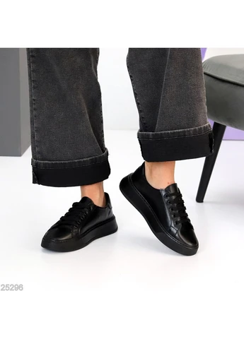 Черные кеды cotton No Brand