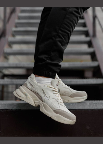 Бежевые демисезонные кроссовки мужские No Brand