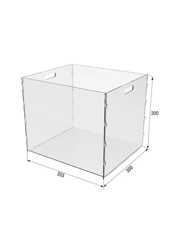 Коробка акриловая 355х300х300 Ekostar (368306901)