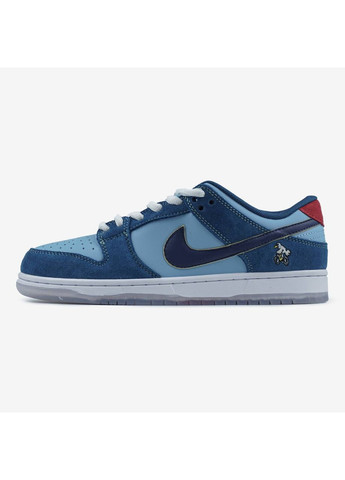 Комбіновані Осінні кросівки чоловічі nike sb dunk low pro x why so sad? the predatory bird найк сб данк No Brand