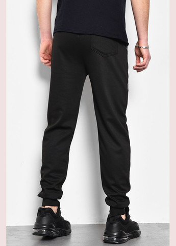 Спортивні чоловічі штани чорного кольору Let's Shop (278761344)
