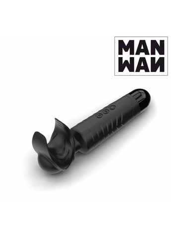 Мастурбатор-вібромасажер MAN.WAND, відмінно для пар, вібро-мінет, 20 режимів Manwan (341306812)