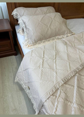 Плед з наволочками євро 220х240 см (П-M-velurEvro5070-55) No Brand (306633767)