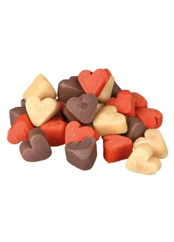 Лакомства Trainer Snack Mini Hearts для собак с курицей, ягненком и лососем 200 г Trixie (381178191)