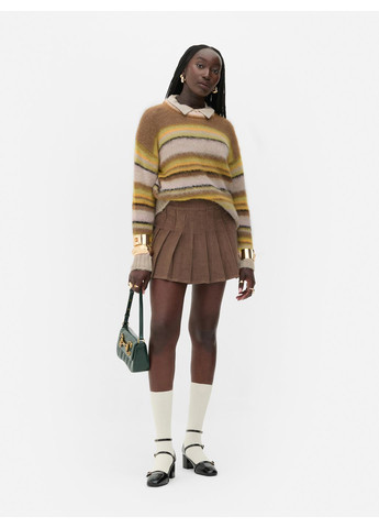 Комбінований джемпер зима,кольоровий в смужку, Primark