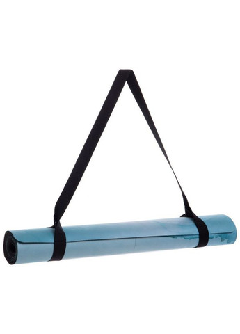 Килимок для йоги Замшевий двошаровий каучуковий 3мм Pro (розмір 183x61x0,3см, бірюзовий) (FI-3391-3) Record (361439503)