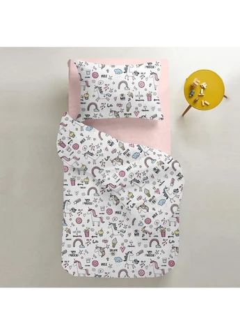 Набір простирадло полуторне 155х240 ROSE / ROSE DOTS (4822052057186) Cosas (392184549)
